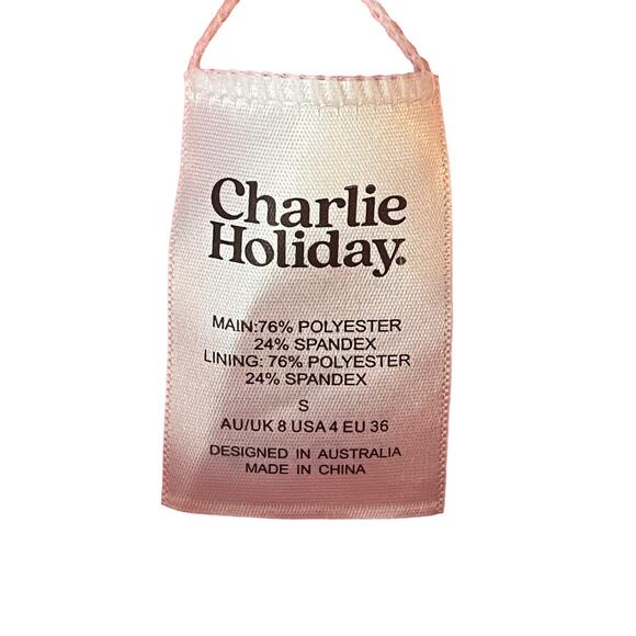 Charlie Holiday Isidora One Piece swimsuit size Small S - Picture 5 of 5